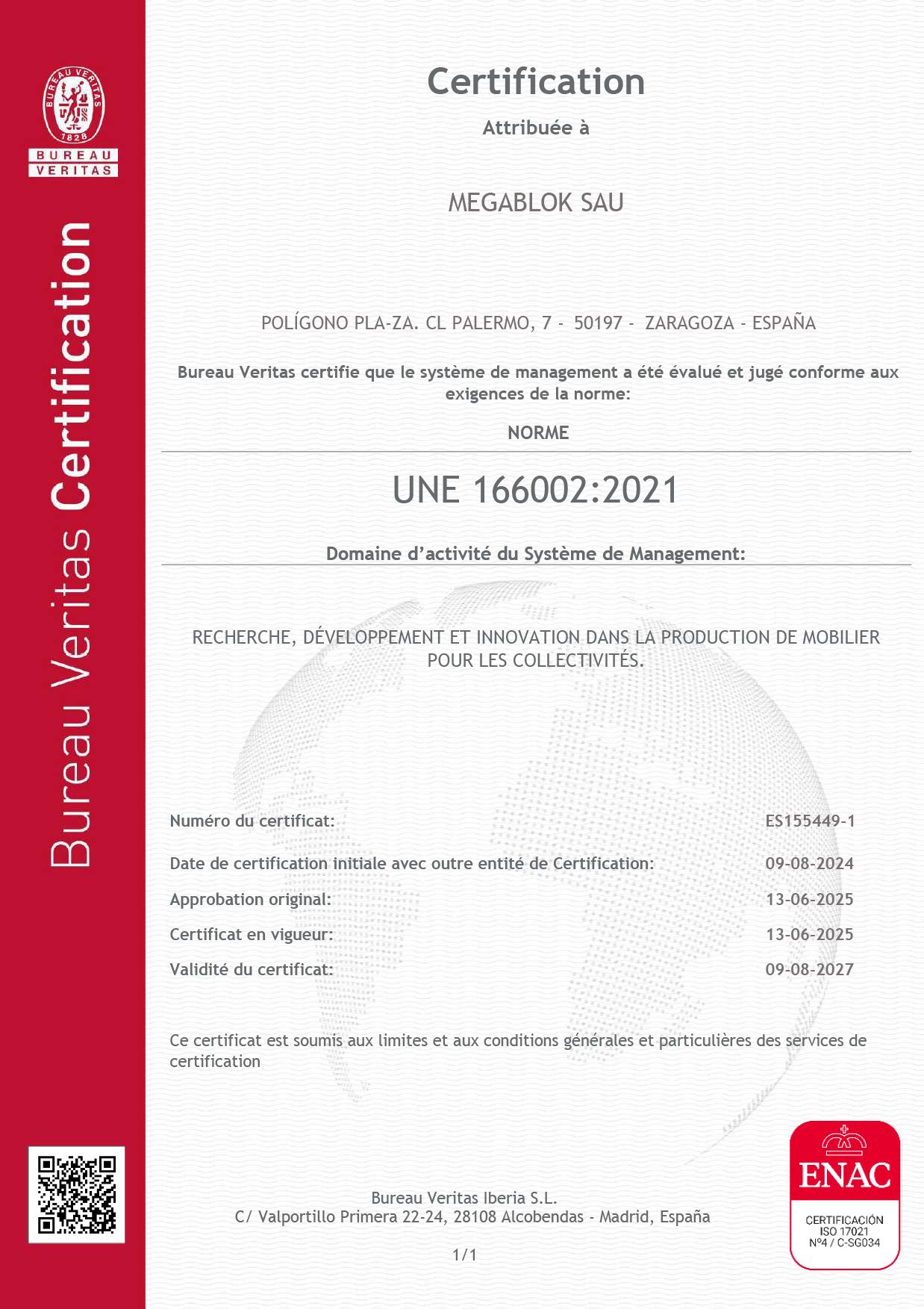 UNE 166-002 I+D+i